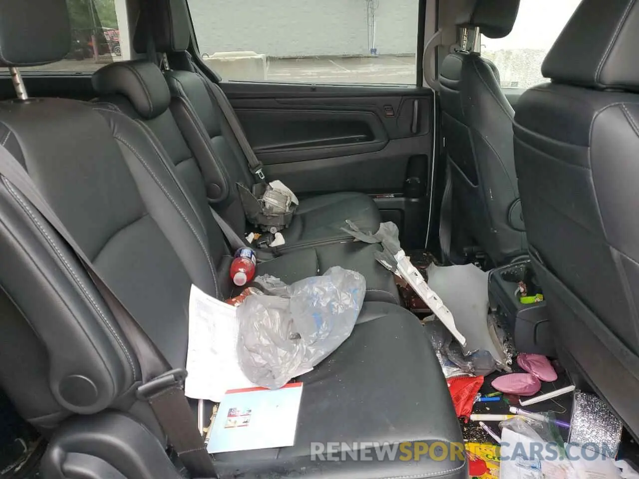 12 fotografías del automóvil dañado 5FNRL6H89NB039089 HONDA ODYSSEY 2022