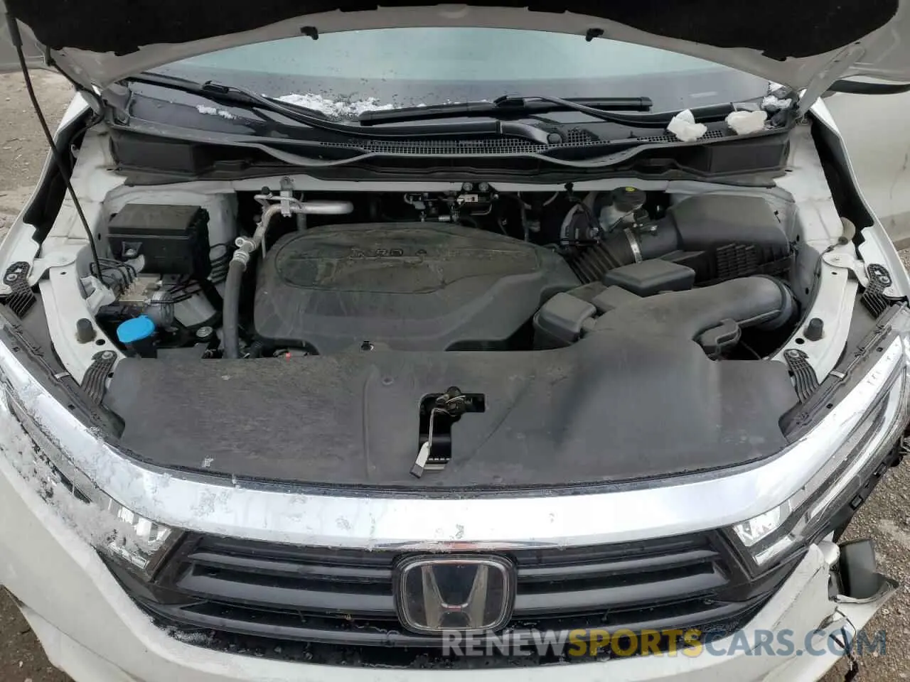 13 fotografías del automóvil dañado 5FNRL6H89NB039089 HONDA ODYSSEY 2022