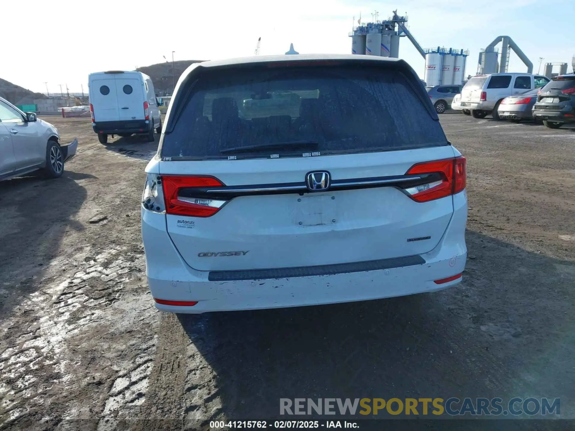 16 fotografías del automóvil dañado 5FNRL6H89NB056409 HONDA ODYSSEY 2022