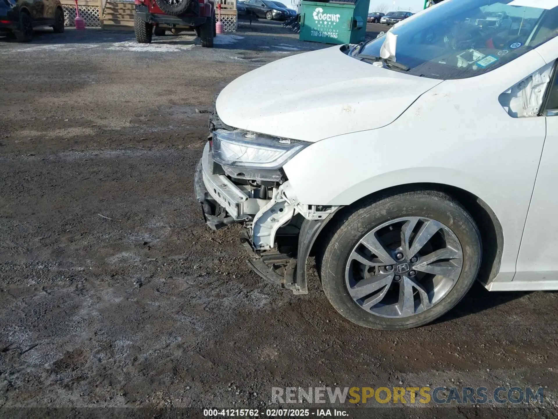 21 fotografías del automóvil dañado 5FNRL6H89NB056409 HONDA ODYSSEY 2022