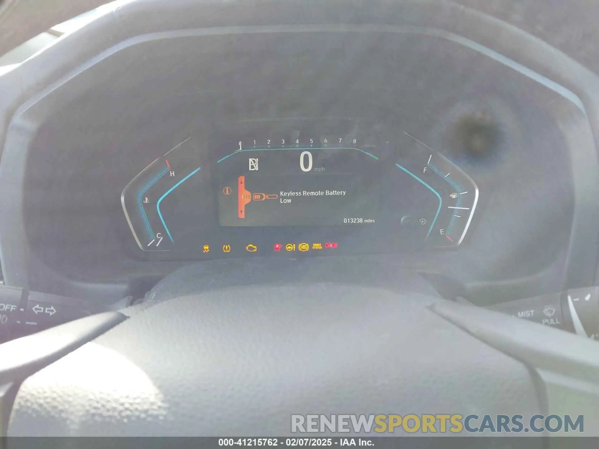 7 fotografías del automóvil dañado 5FNRL6H89NB056409 HONDA ODYSSEY 2022
