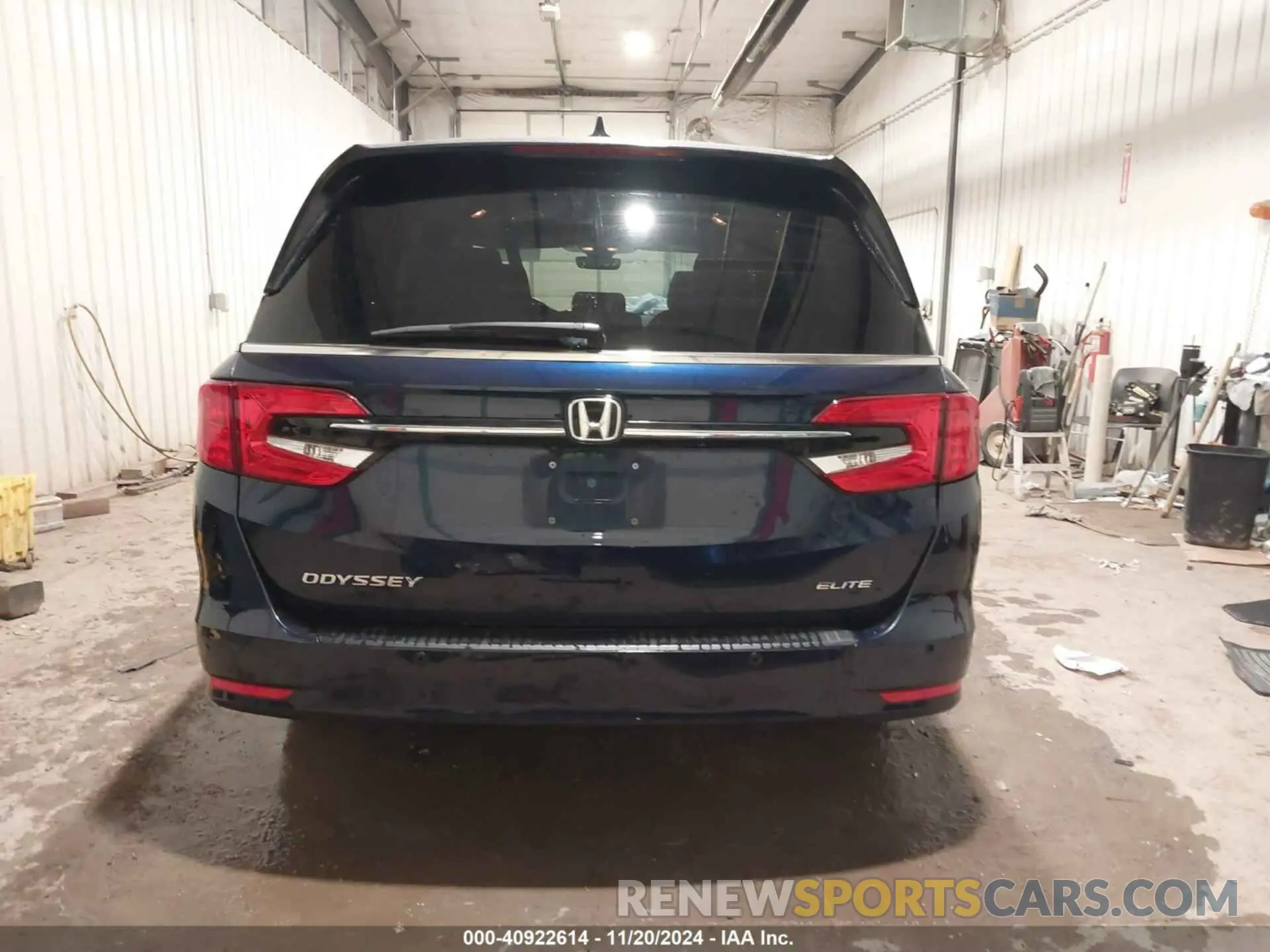 17 fotografías del automóvil dañado 5FNRL6H92NB011899 HONDA ODYSSEY 2022