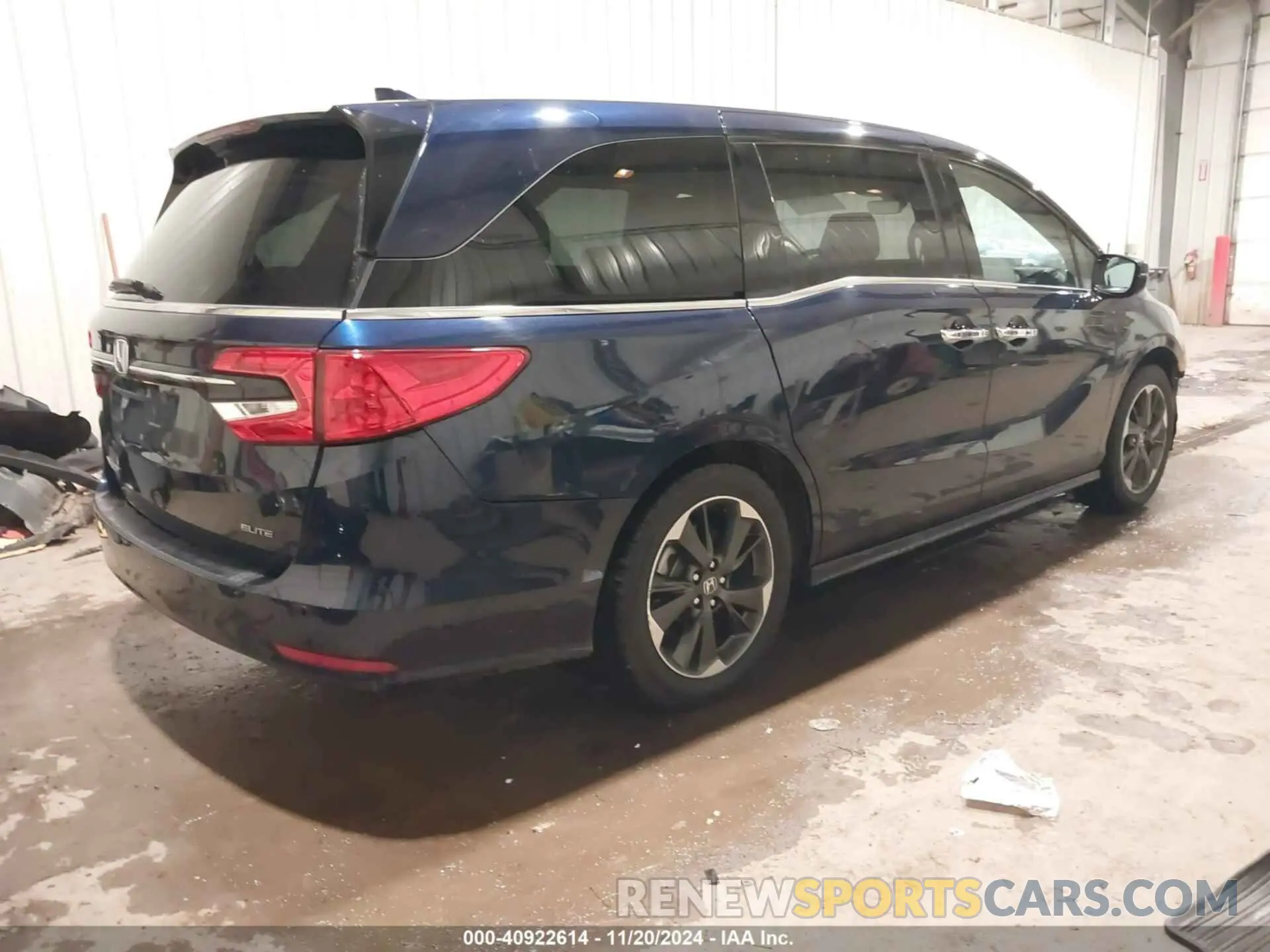 4 fotografías del automóvil dañado 5FNRL6H92NB011899 HONDA ODYSSEY 2022