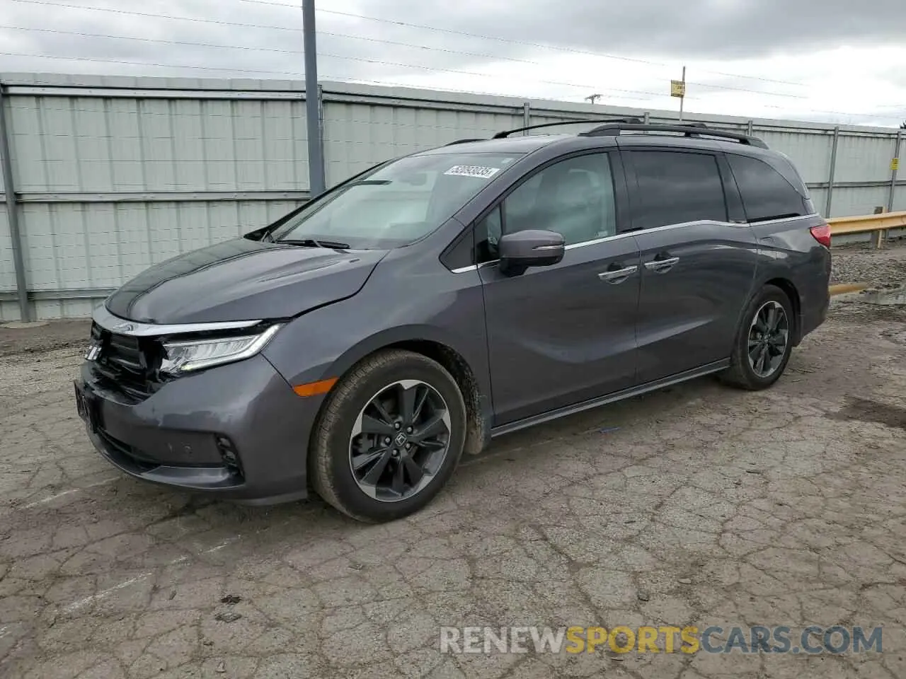 1 fotografías del automóvil dañado 5FNRL6H92NB023650 HONDA ODYSSEY 2022