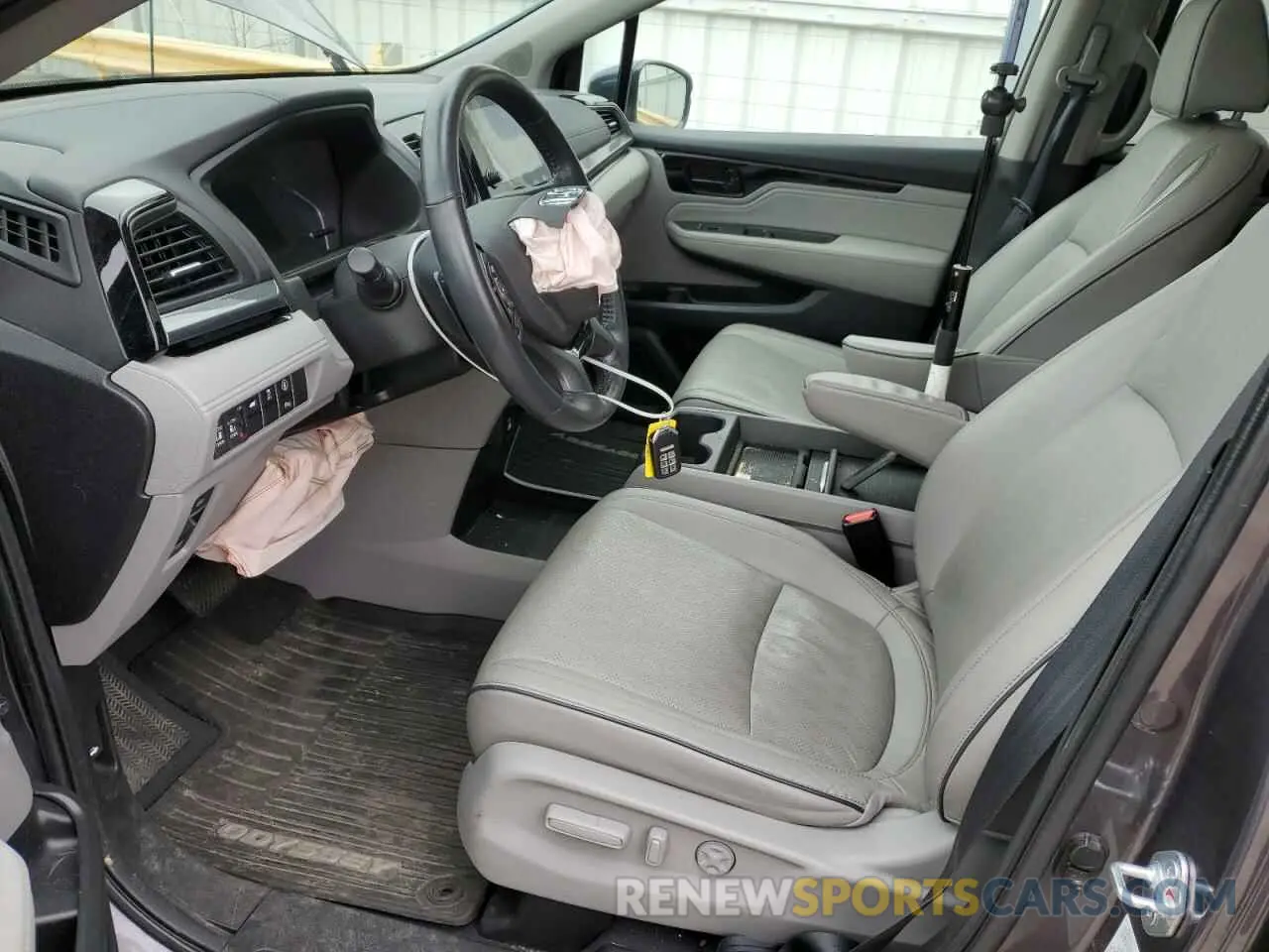 7 fotografías del automóvil dañado 5FNRL6H92NB023650 HONDA ODYSSEY 2022