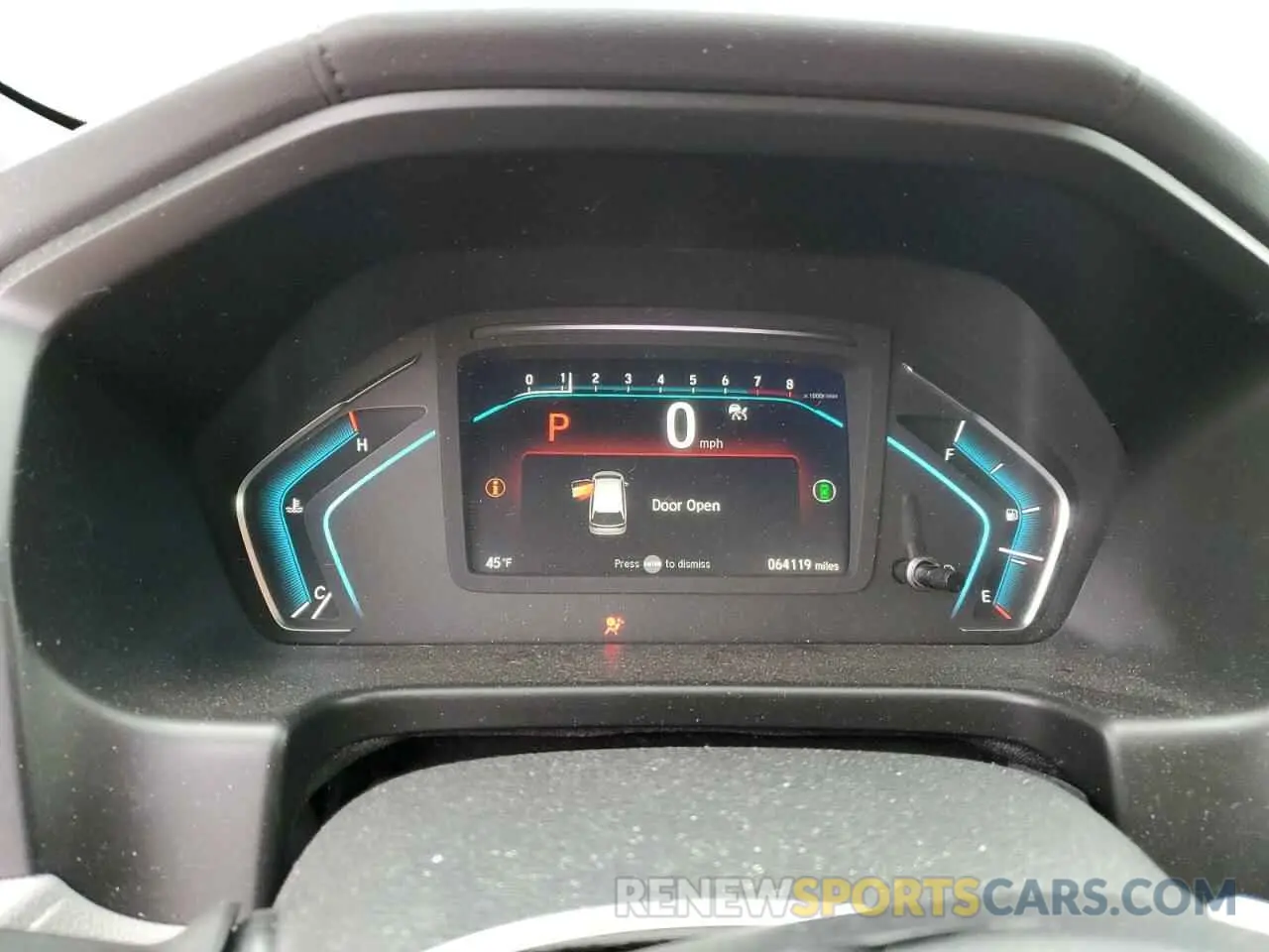 9 fotografías del automóvil dañado 5FNRL6H92NB023650 HONDA ODYSSEY 2022