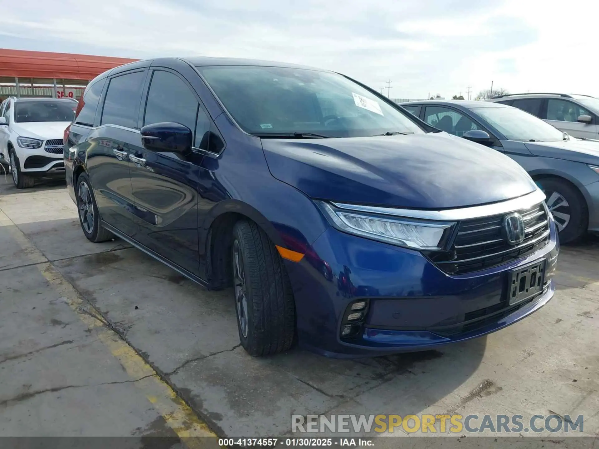 1 fotografías del automóvil dañado 5FNRL6H92NB056762 HONDA ODYSSEY 2022
