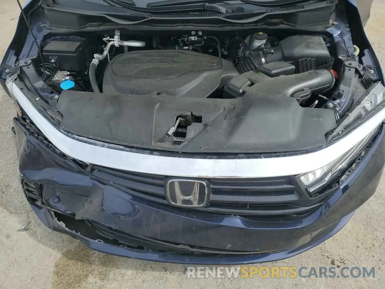12 fotografías del automóvil dañado 5FNRL6H94NB051949 HONDA ODYSSEY 2022