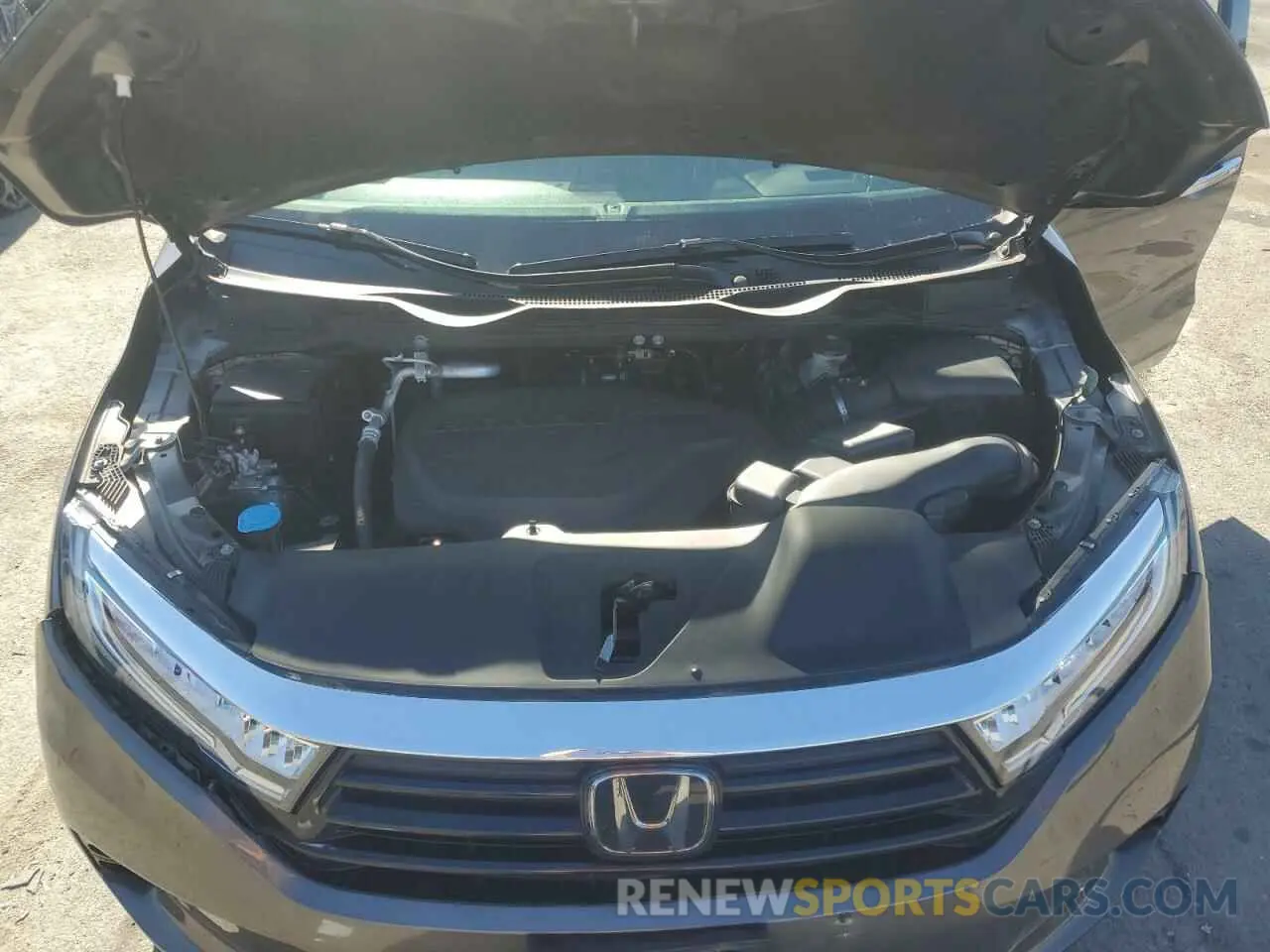 13 fotografías del automóvil dañado 5FNRL6H95NB055184 HONDA ODYSSEY 2022