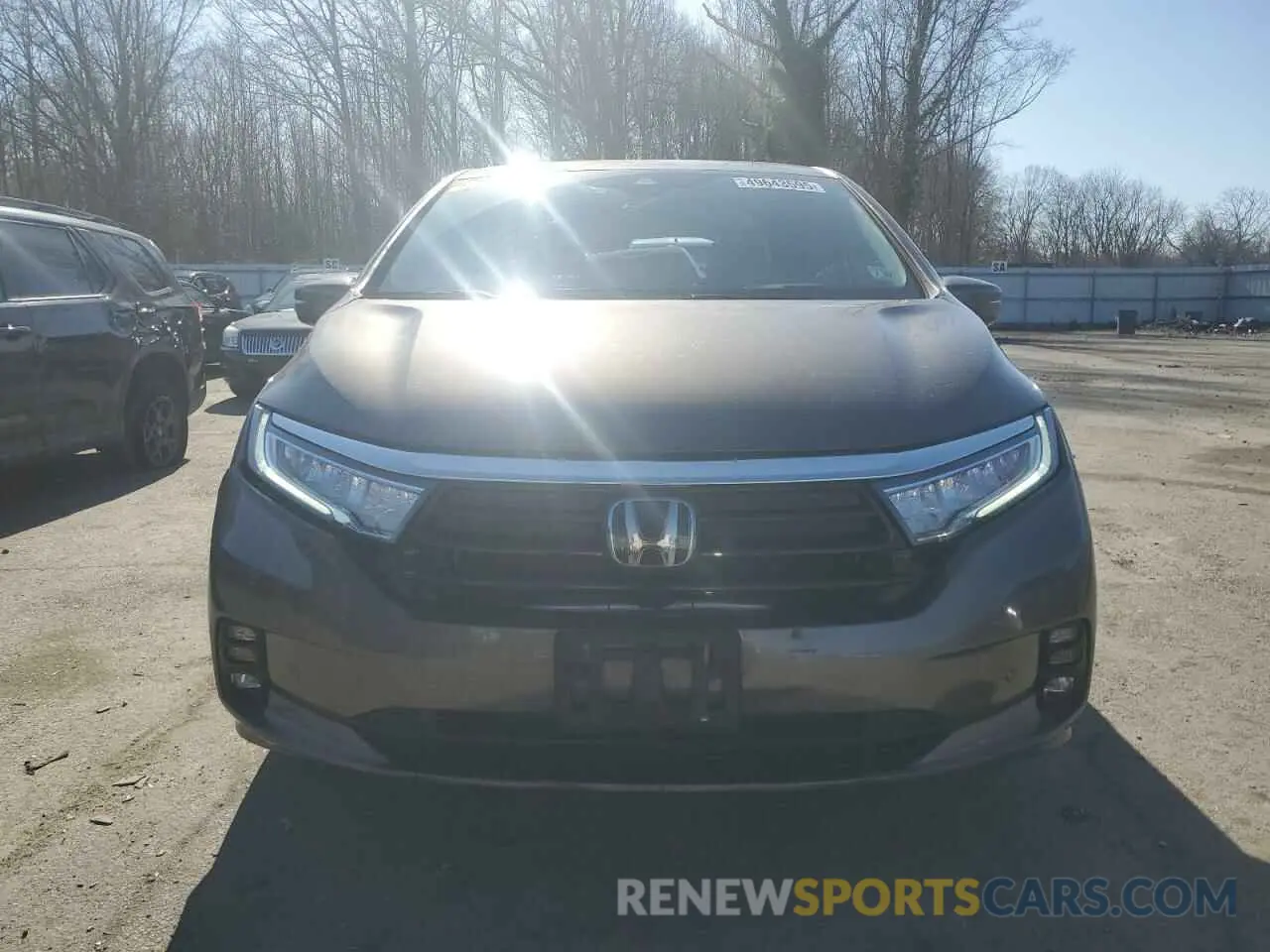 5 fotografías del automóvil dañado 5FNRL6H95NB055184 HONDA ODYSSEY 2022