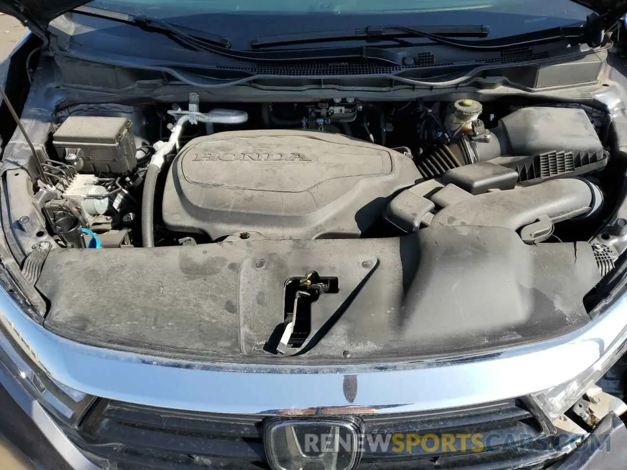 12 fotografías del automóvil dañado 5FNRL6H97NB042002 HONDA ODYSSEY 2022