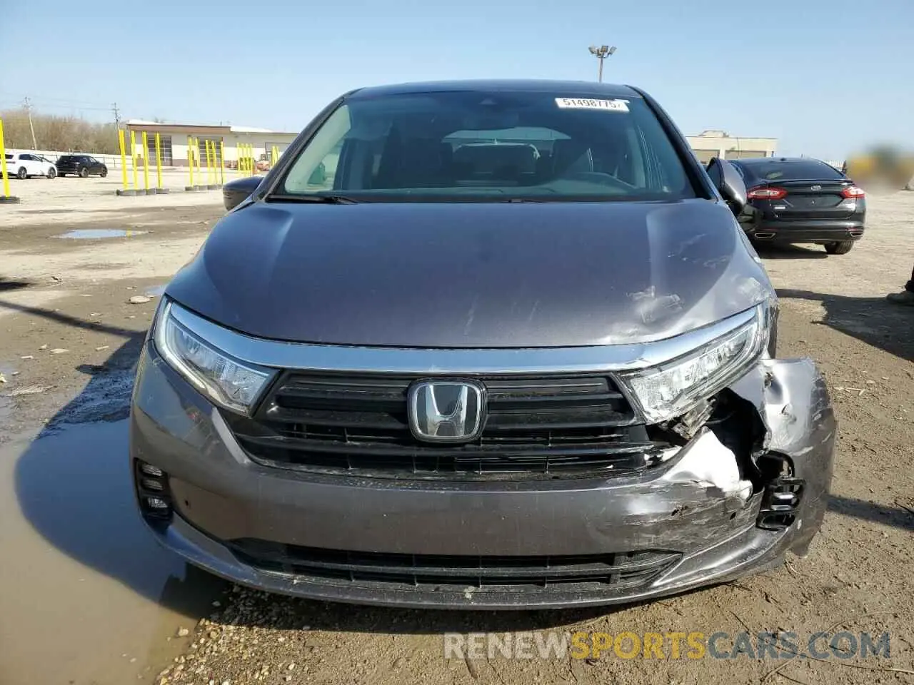 5 fotografías del automóvil dañado 5FNRL6H97NB042002 HONDA ODYSSEY 2022