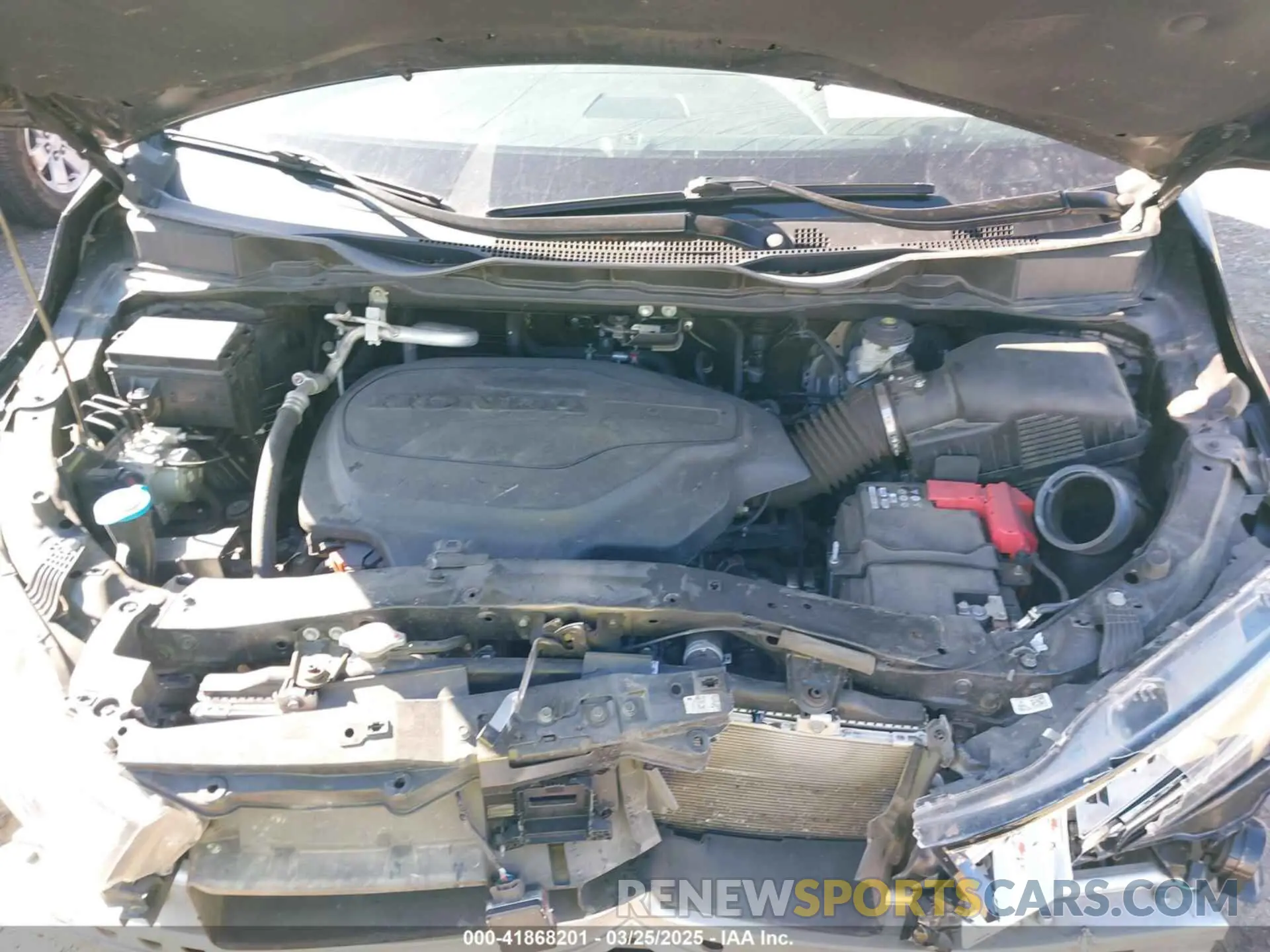 10 fotografías del automóvil dañado 5FNRL6H99NB066589 HONDA ODYSSEY 2022