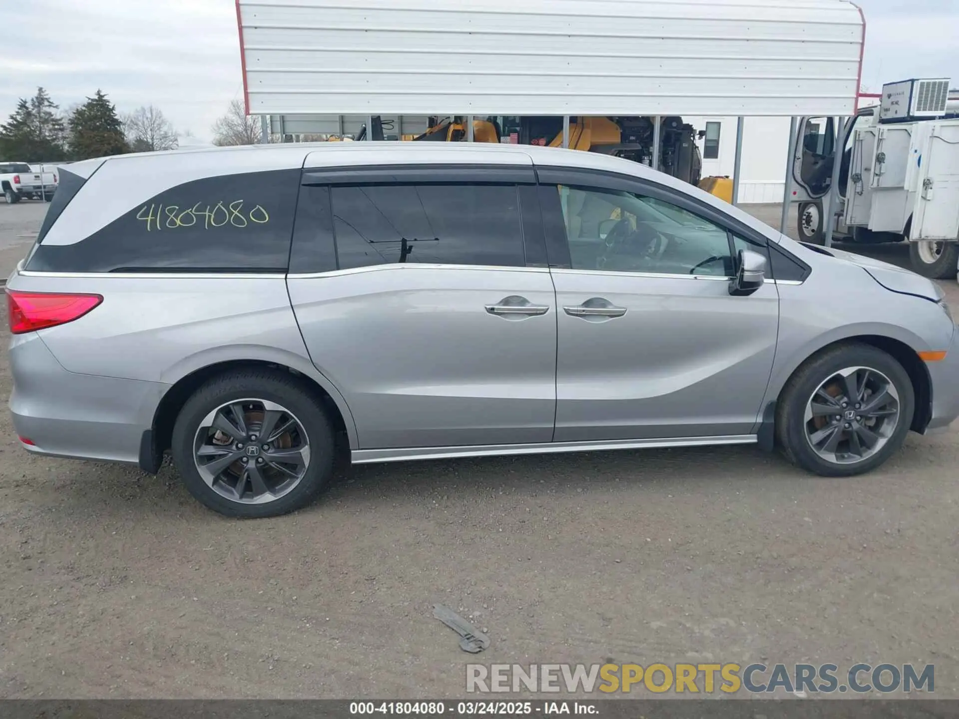 13 fotografías del automóvil dañado 5FNRL6H9XNB055293 HONDA ODYSSEY 2022