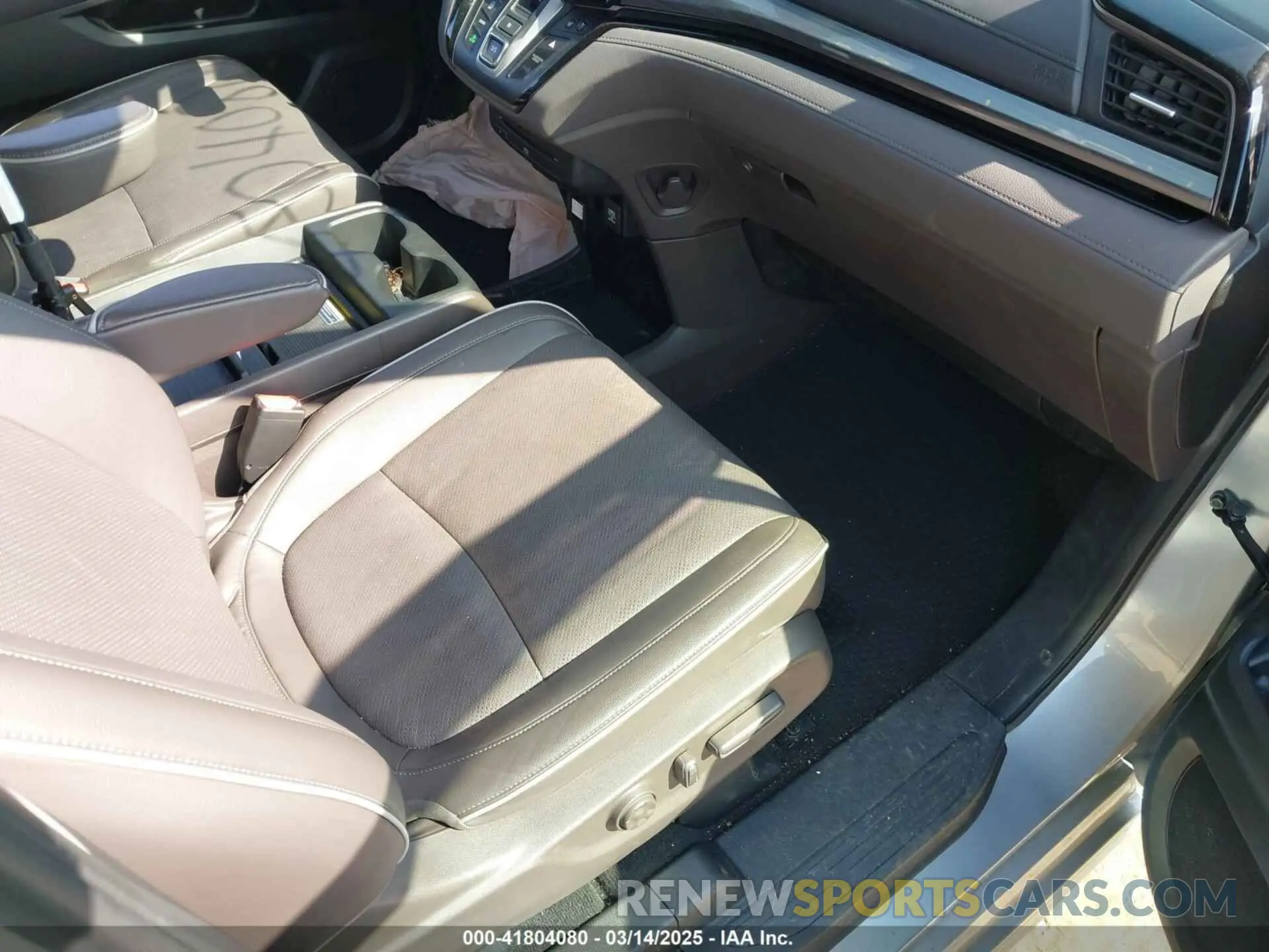 5 fotografías del automóvil dañado 5FNRL6H9XNB055293 HONDA ODYSSEY 2022