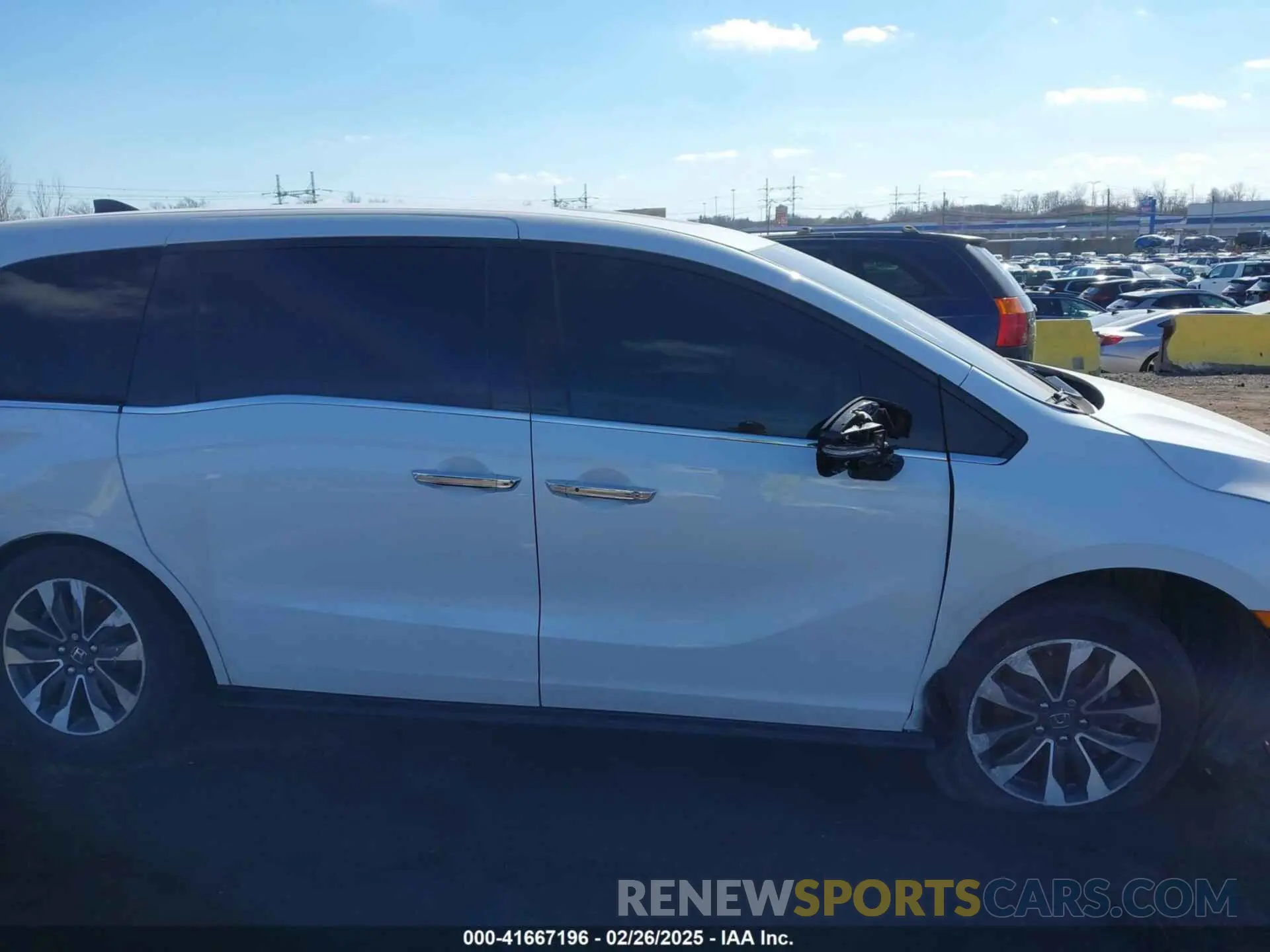 13 fotografías del automóvil dañado 5FNRL6H60PB056011 HONDA ODYSSEY 2023