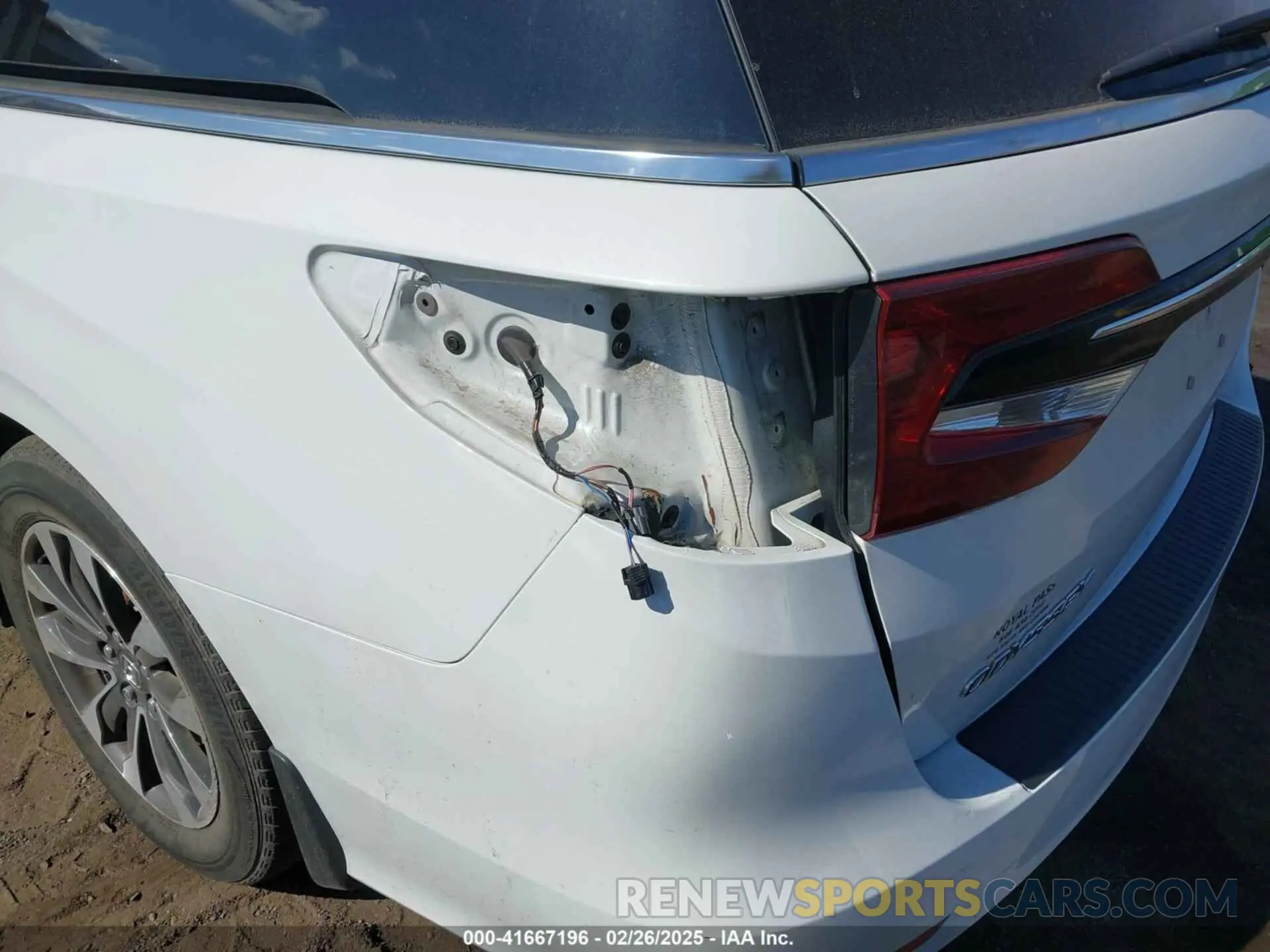 21 fotografías del automóvil dañado 5FNRL6H60PB056011 HONDA ODYSSEY 2023
