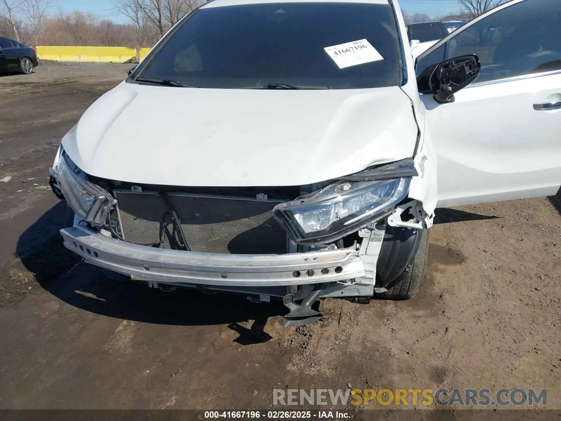 6 fotografías del automóvil dañado 5FNRL6H60PB056011 HONDA ODYSSEY 2023