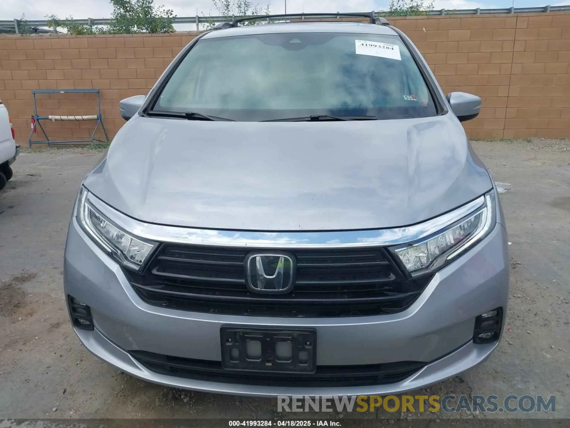 13 fotografías del automóvil dañado 5FNRL6H64PB061373 HONDA ODYSSEY 2023
