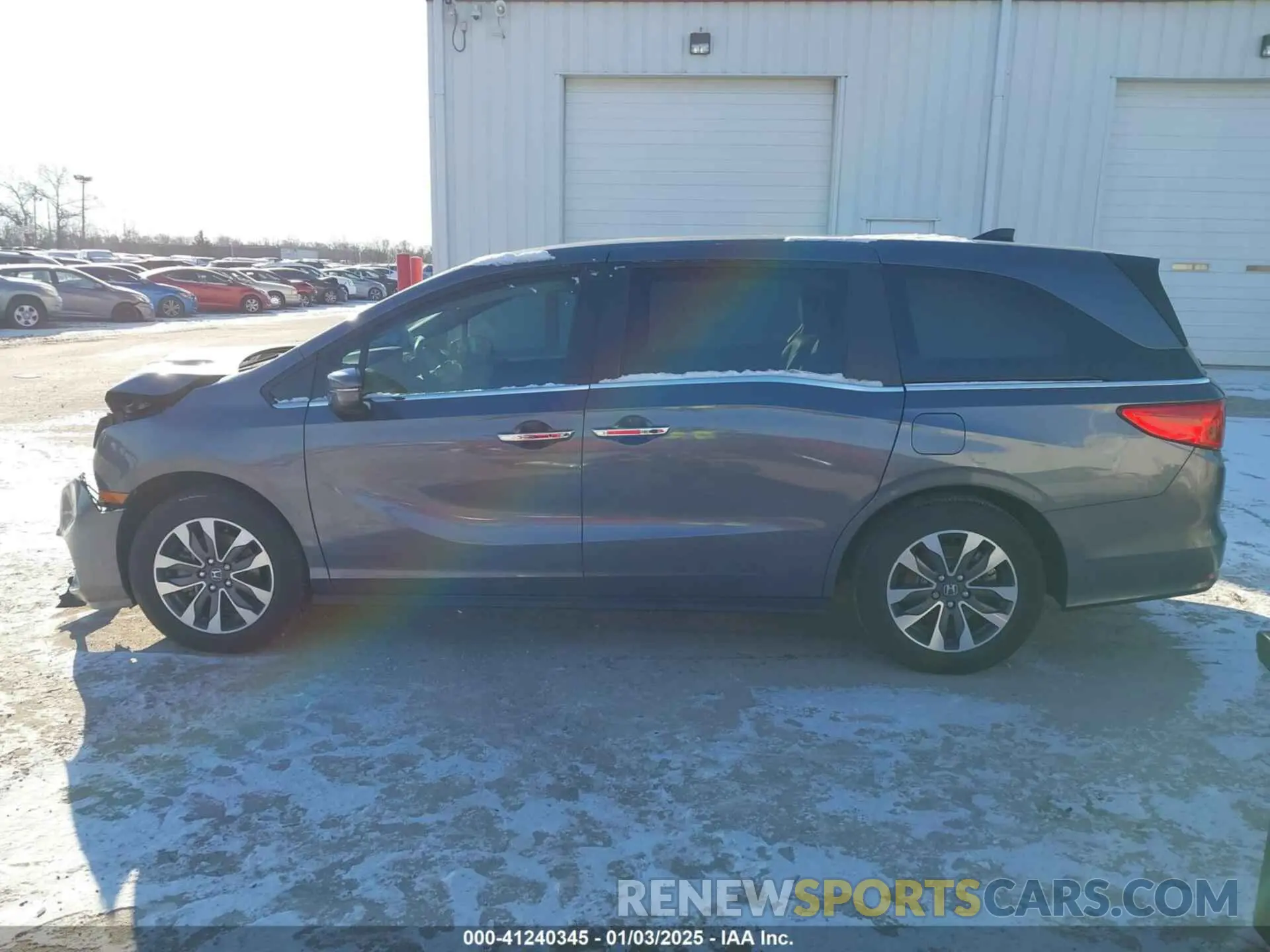 15 fotografías del automóvil dañado 5FNRL6H65PB035588 HONDA ODYSSEY 2023