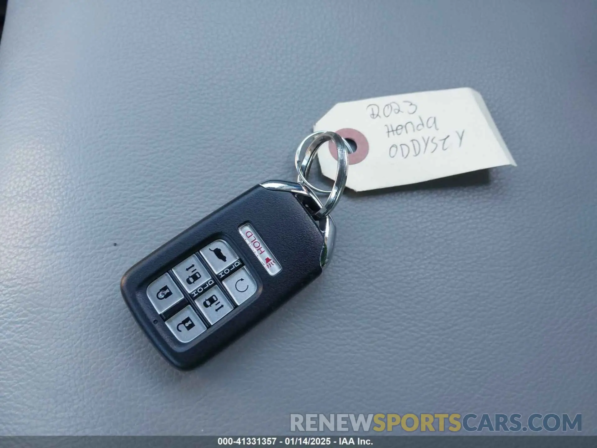 11 fotografías del automóvil dañado 5FNRL6H68PB070545 HONDA ODYSSEY 2023
