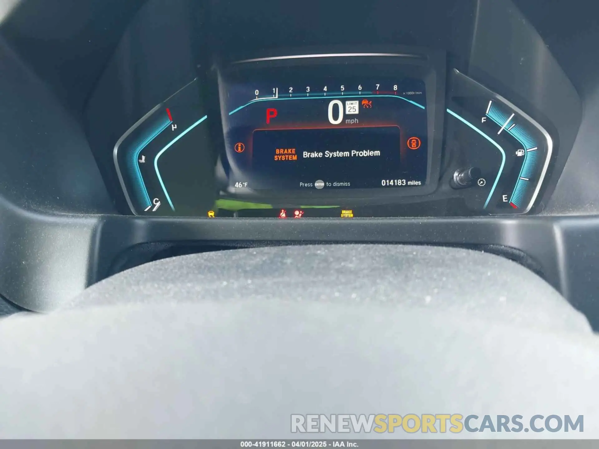 7 fotografías del automóvil dañado 5FNRL6H79PB075326 HONDA ODYSSEY 2023