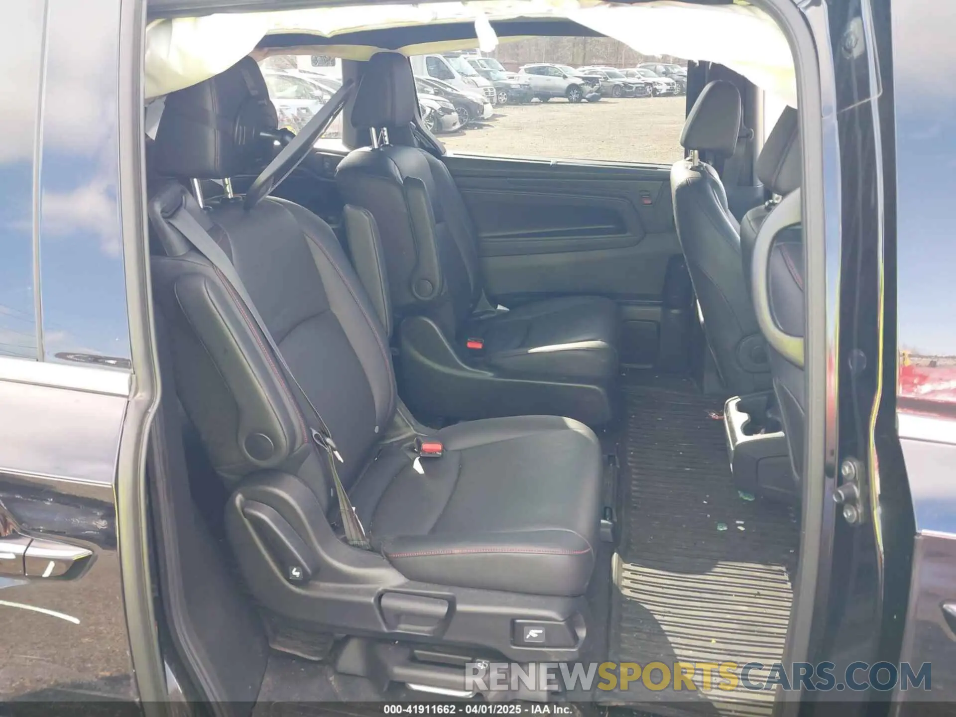 8 fotografías del automóvil dañado 5FNRL6H79PB075326 HONDA ODYSSEY 2023