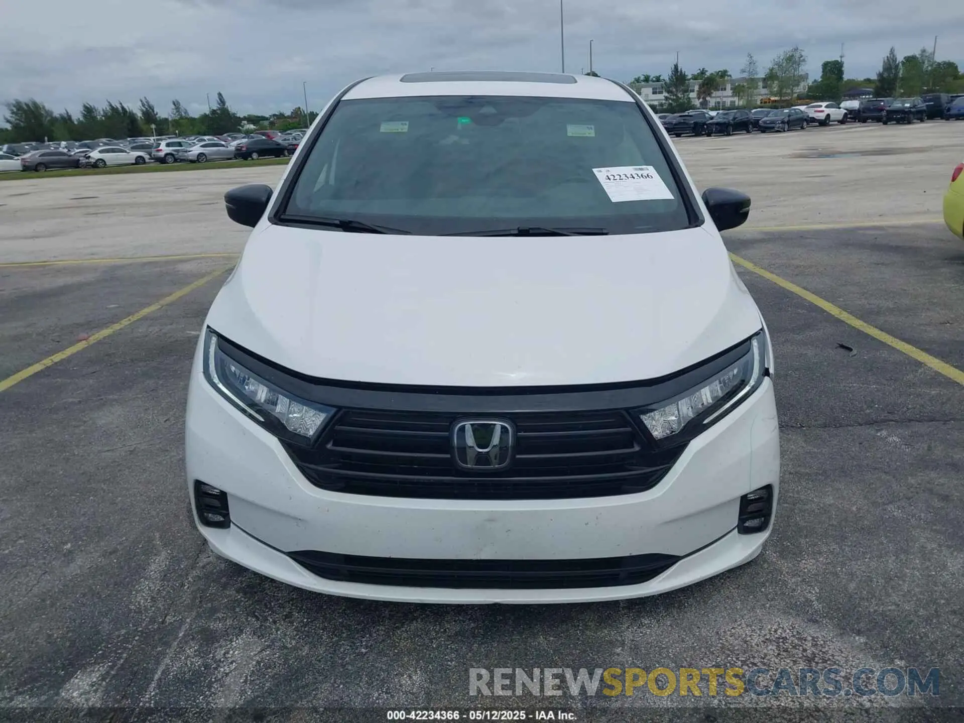 12 fotografías del automóvil dañado 5FNRL6H7XPB063069 HONDA ODYSSEY 2023