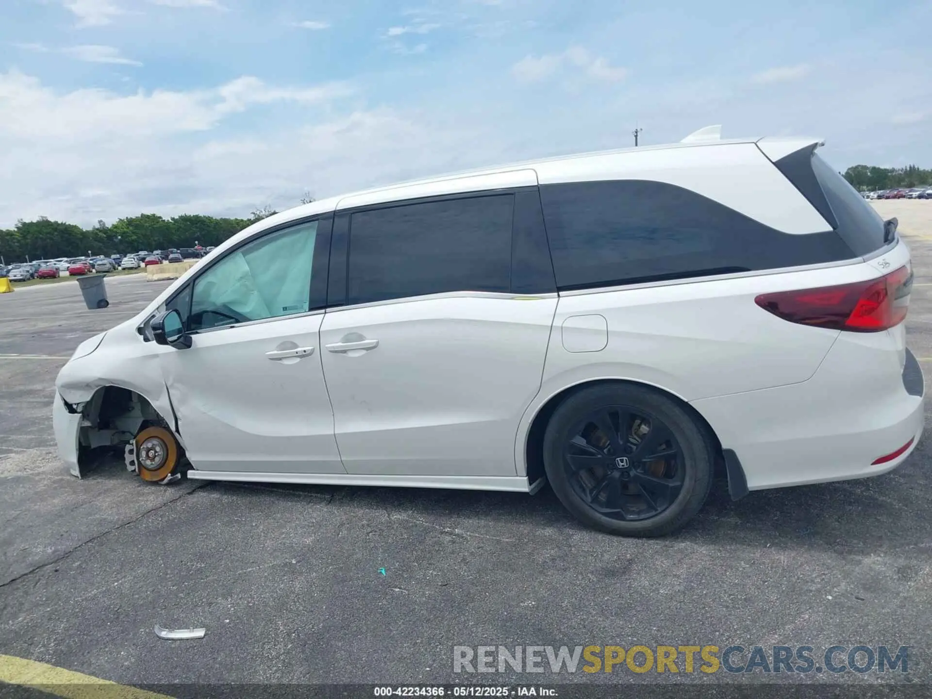 14 fotografías del automóvil dañado 5FNRL6H7XPB063069 HONDA ODYSSEY 2023
