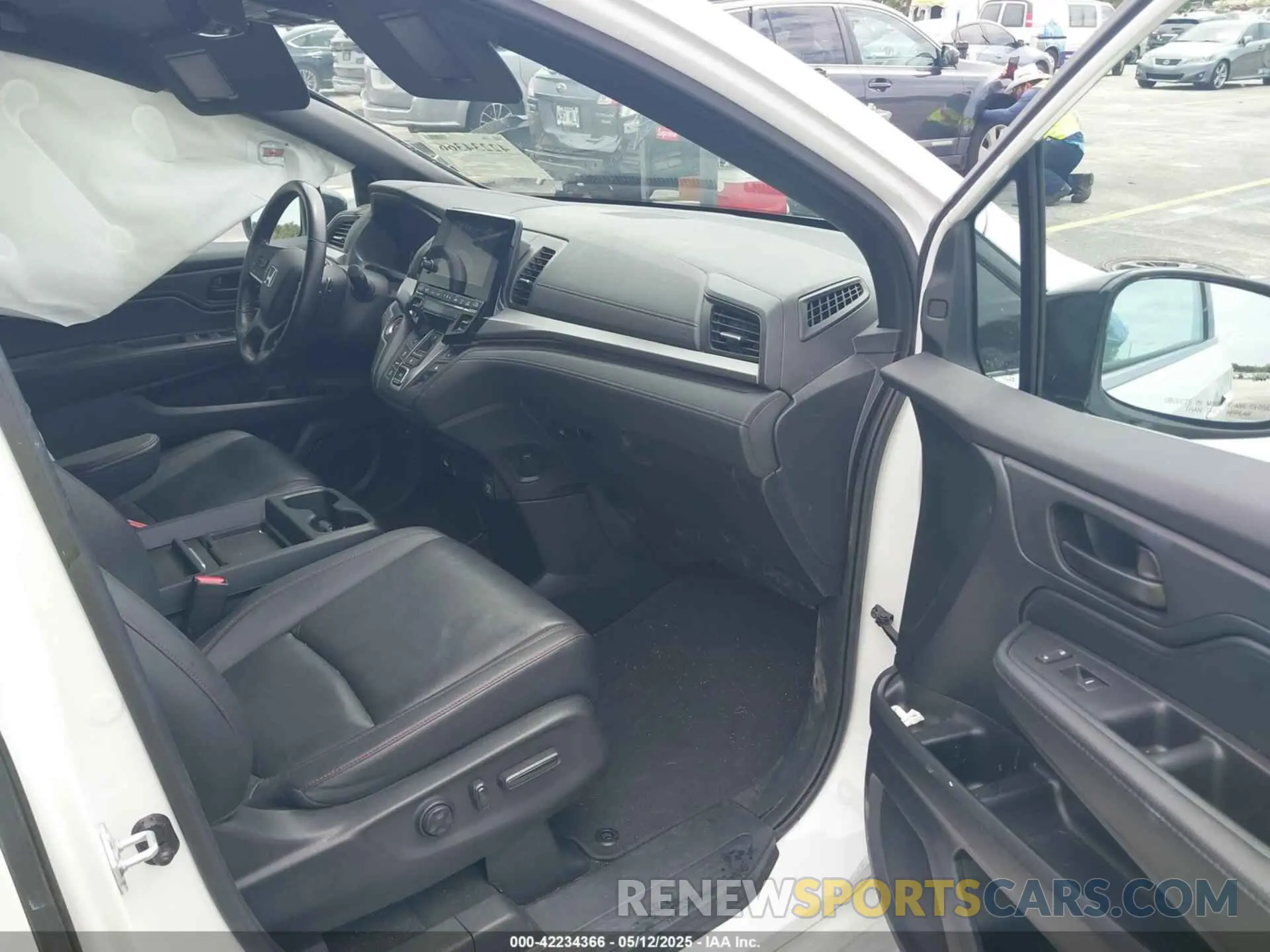 5 fotografías del automóvil dañado 5FNRL6H7XPB063069 HONDA ODYSSEY 2023