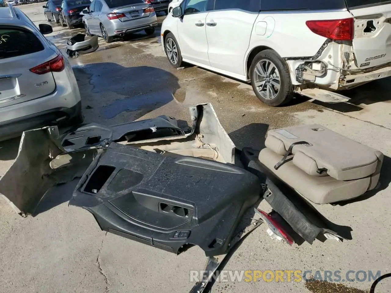 13 fotografías del automóvil dañado 5FNRL6H80PB024709 HONDA ODYSSEY 2023