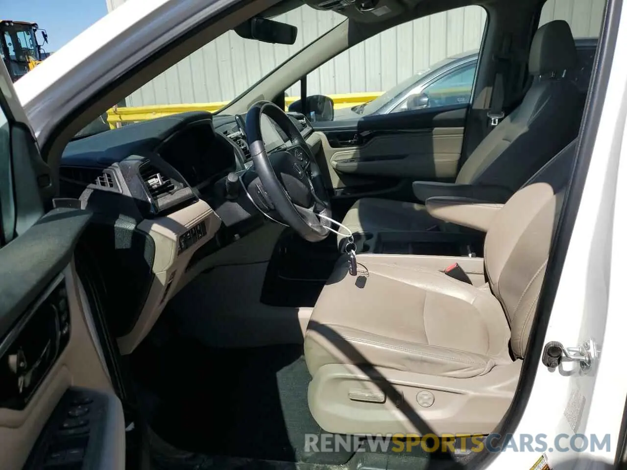 7 fotografías del automóvil dañado 5FNRL6H80PB024709 HONDA ODYSSEY 2023