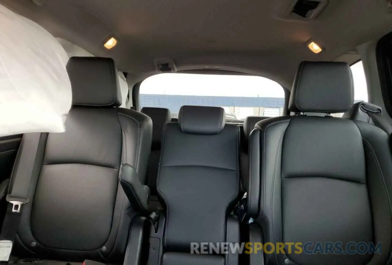 10 fotografías del automóvil dañado 5FNRL6H80PB025827 HONDA ODYSSEY 2023