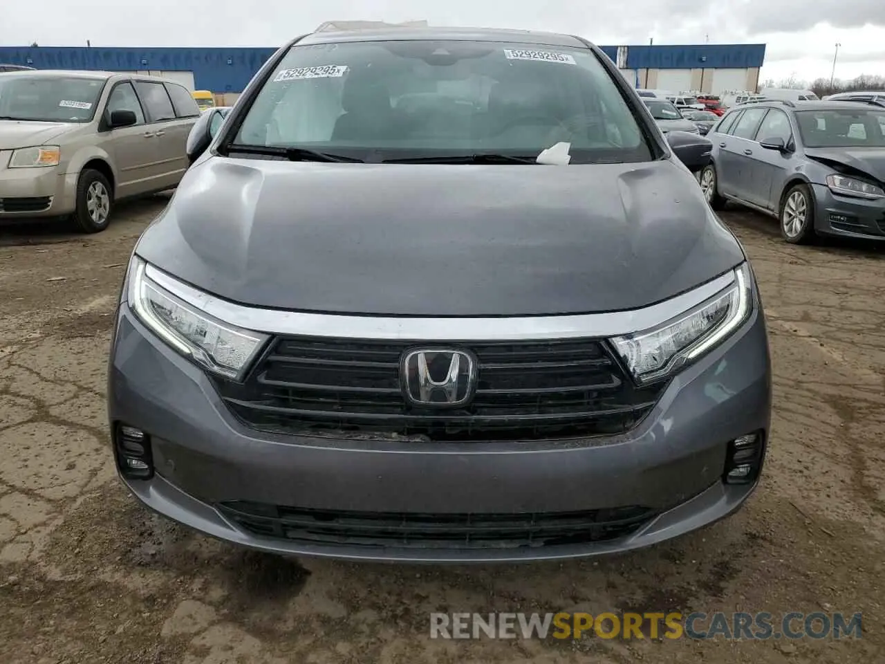 5 fotografías del automóvil dañado 5FNRL6H80PB025827 HONDA ODYSSEY 2023