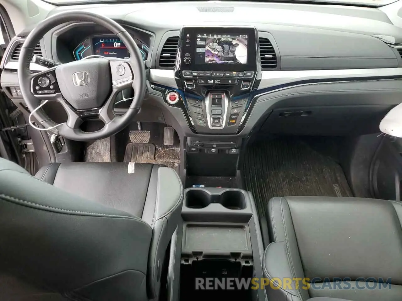 8 fotografías del automóvil dañado 5FNRL6H80PB025827 HONDA ODYSSEY 2023
