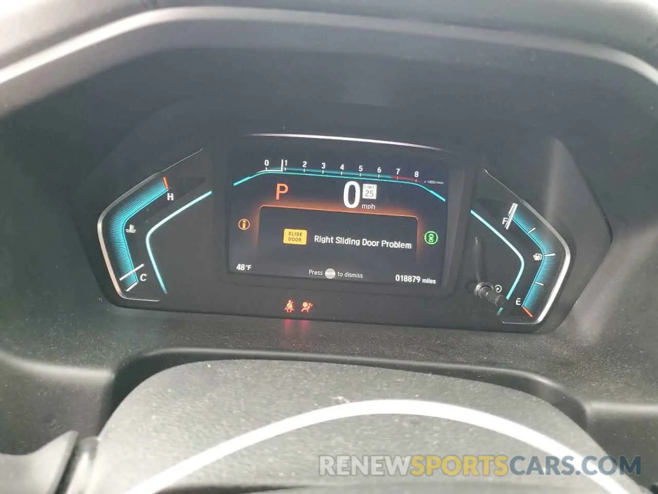9 fotografías del automóvil dañado 5FNRL6H80PB025827 HONDA ODYSSEY 2023