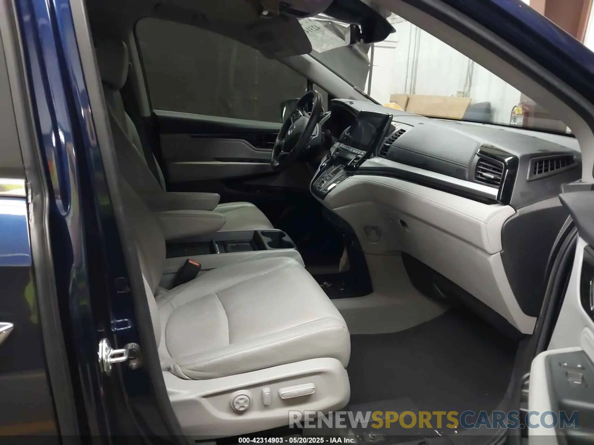 5 fotografías del automóvil dañado 5FNRL6H80PB037525 HONDA ODYSSEY 2023
