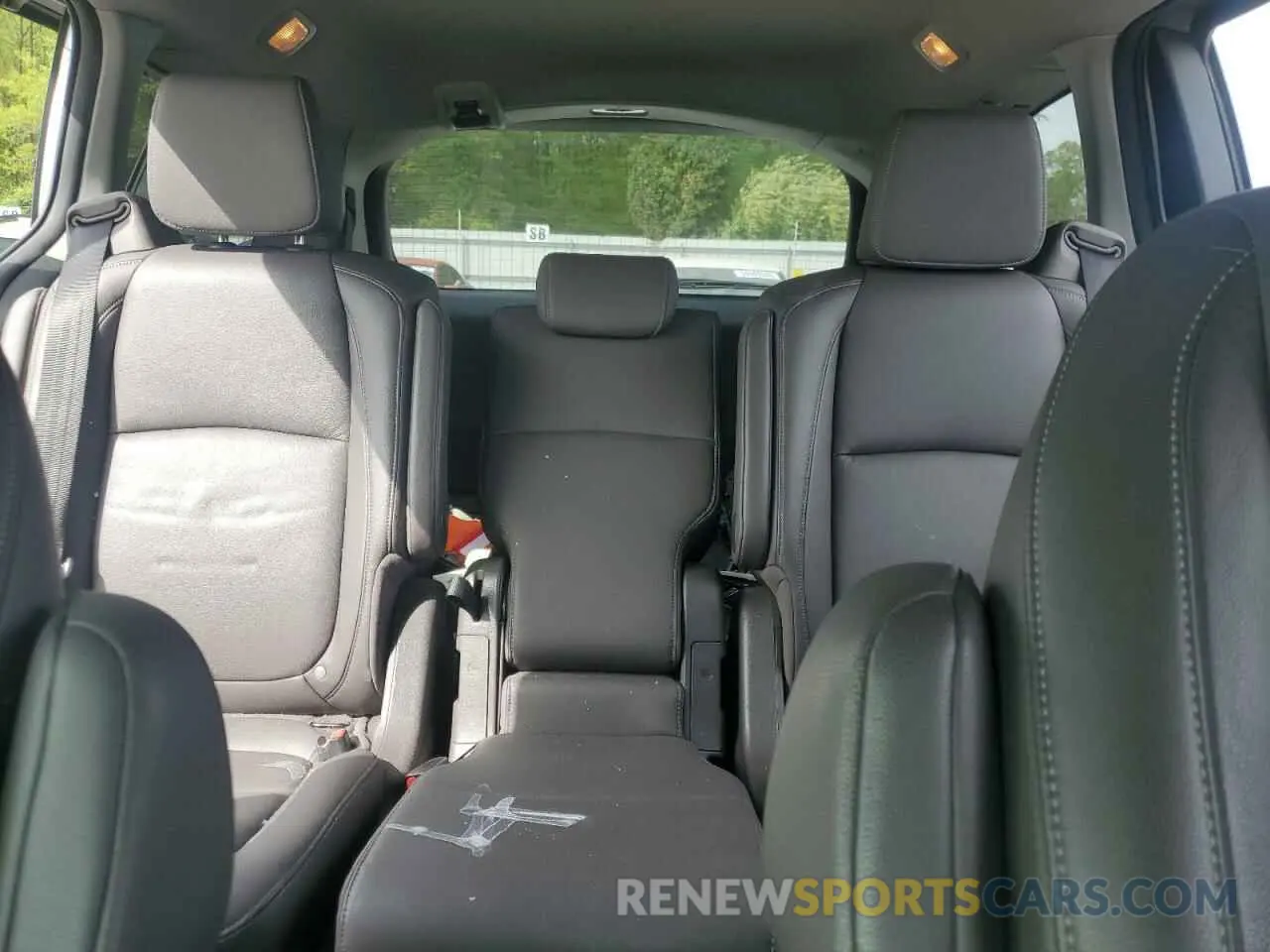 10 fotografías del automóvil dañado 5FNRL6H82PB037364 HONDA ODYSSEY 2023