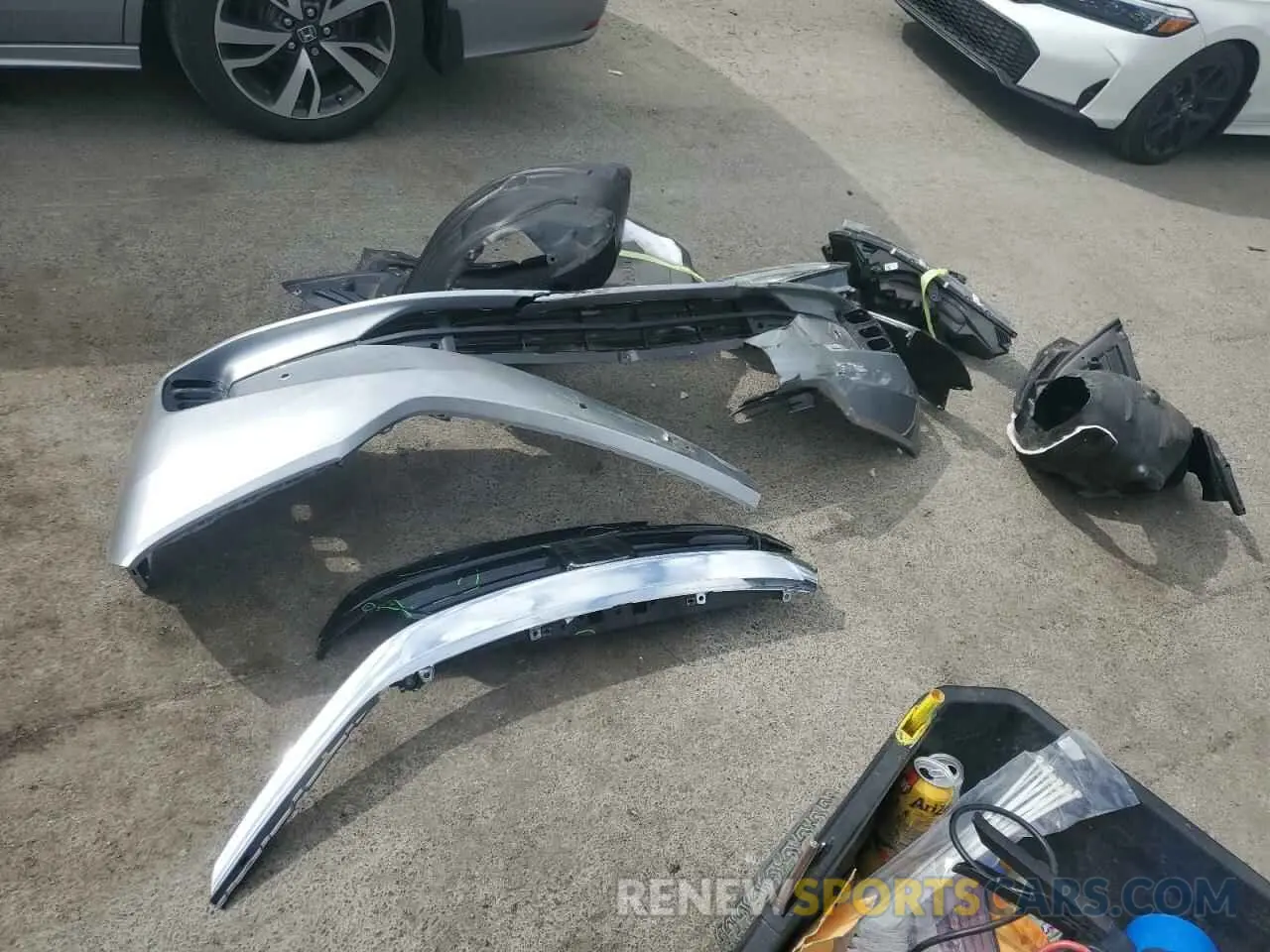 13 fotografías del automóvil dañado 5FNRL6H82PB037364 HONDA ODYSSEY 2023