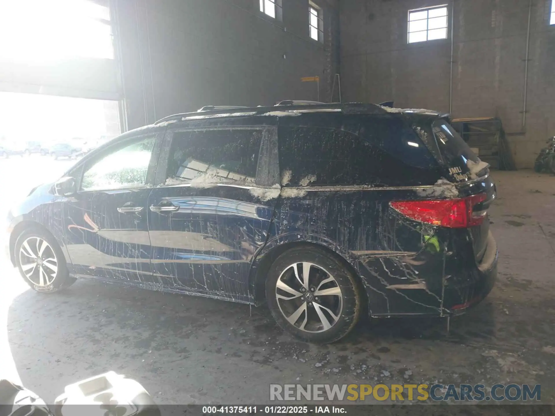 14 fotografías del automóvil dañado 5FNRL6H84PB021439 HONDA ODYSSEY 2023