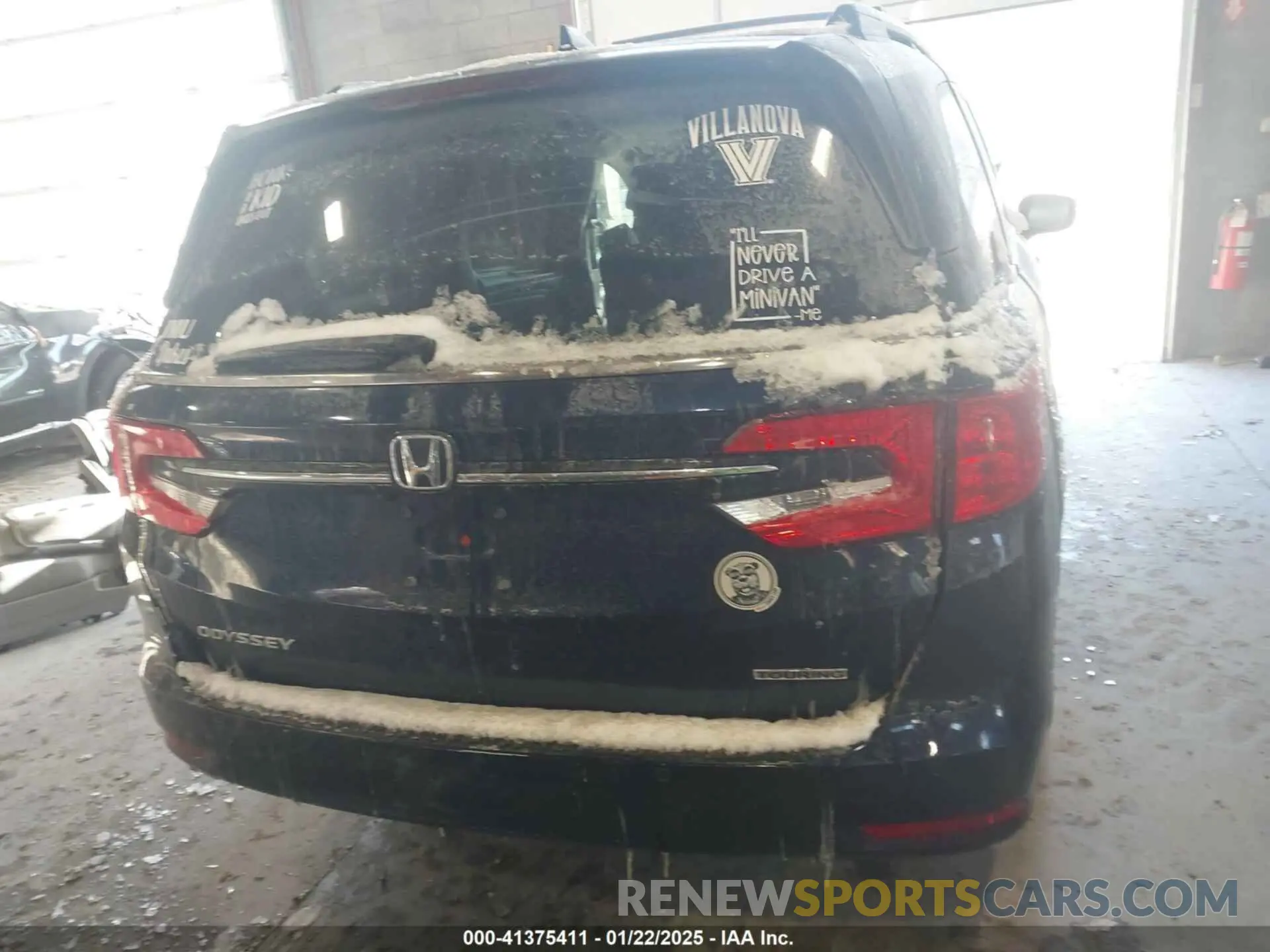 16 fotografías del automóvil dañado 5FNRL6H84PB021439 HONDA ODYSSEY 2023