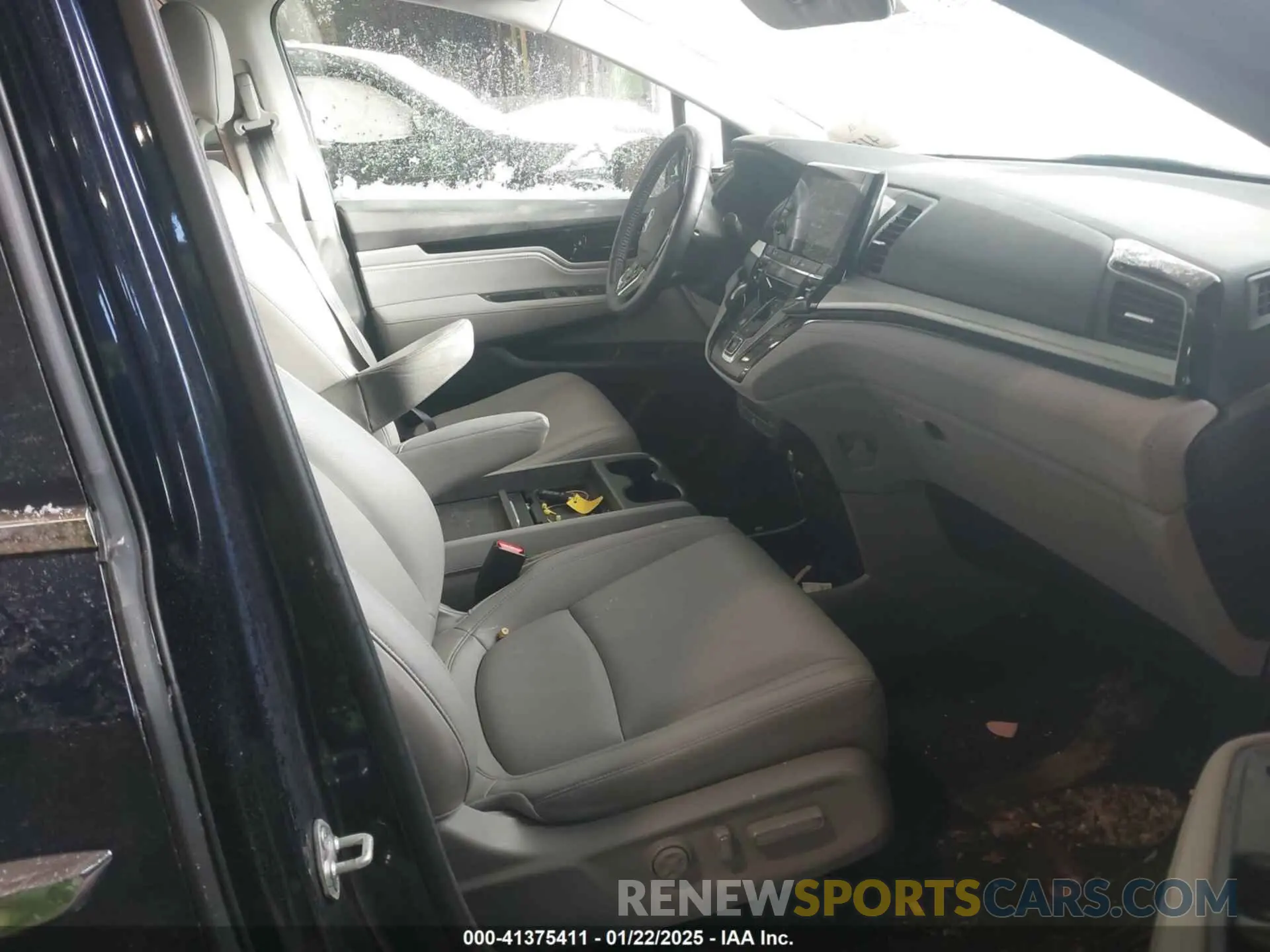 5 fotografías del automóvil dañado 5FNRL6H84PB021439 HONDA ODYSSEY 2023
