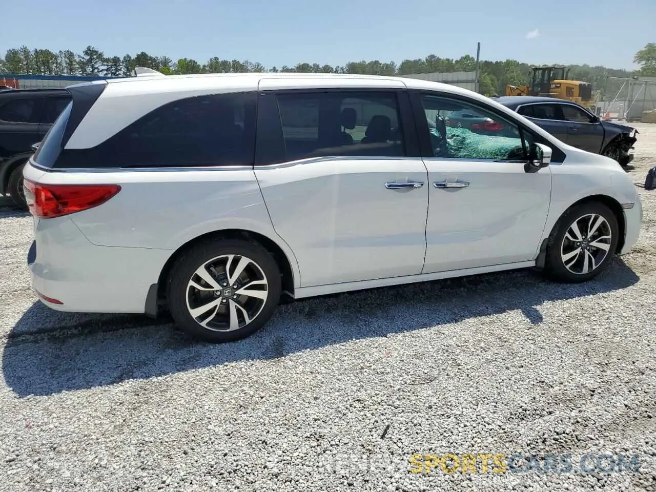 3 fotografías del automóvil dañado 5FNRL6H84PB071841 HONDA ODYSSEY 2023