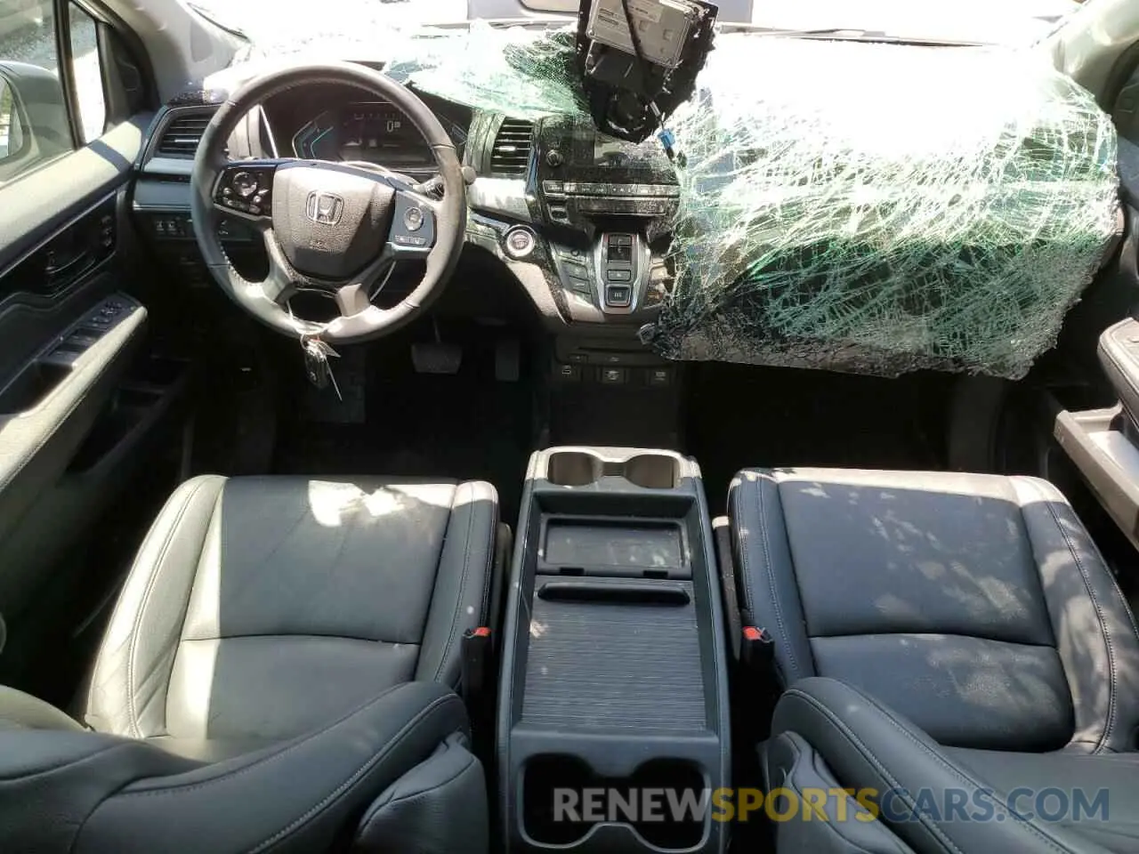 8 fotografías del automóvil dañado 5FNRL6H84PB071841 HONDA ODYSSEY 2023