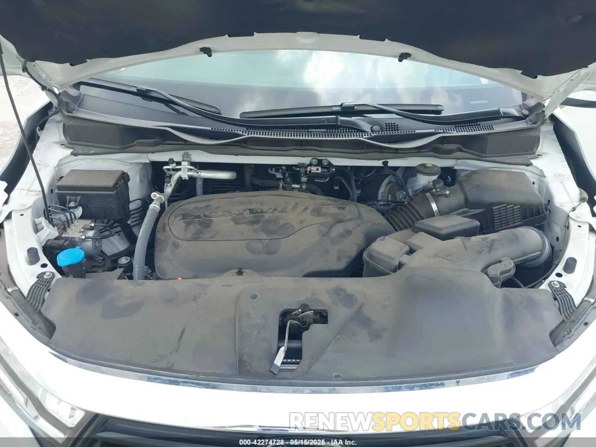10 fotografías del automóvil dañado 5FNRL6H86PB038100 HONDA ODYSSEY 2023