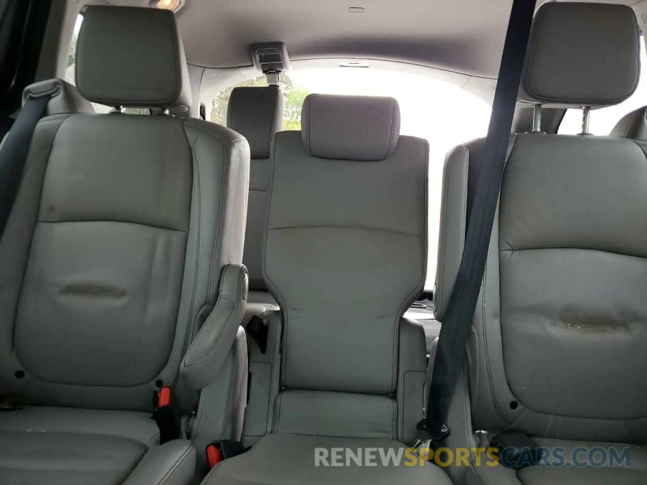 10 fotografías del automóvil dañado 5FNRL6H87PB042110 HONDA ODYSSEY 2023