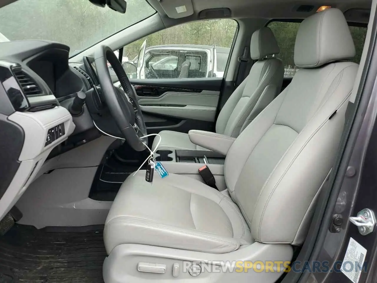 7 fotografías del automóvil dañado 5FNRL6H87PB042110 HONDA ODYSSEY 2023