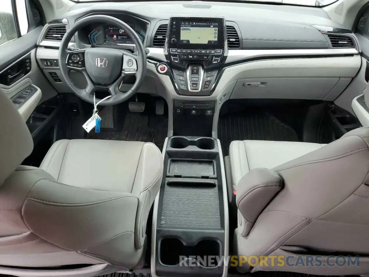 8 fotografías del automóvil dañado 5FNRL6H87PB042110 HONDA ODYSSEY 2023