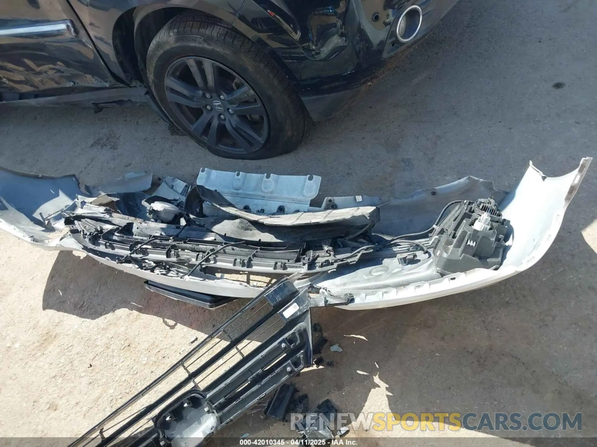 12 fotografías del automóvil dañado 5FNRL6H87PB055603 HONDA ODYSSEY 2023