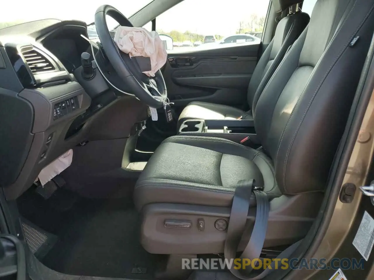7 fotografías del automóvil dañado 5FNRL6H89PB034171 HONDA ODYSSEY 2023